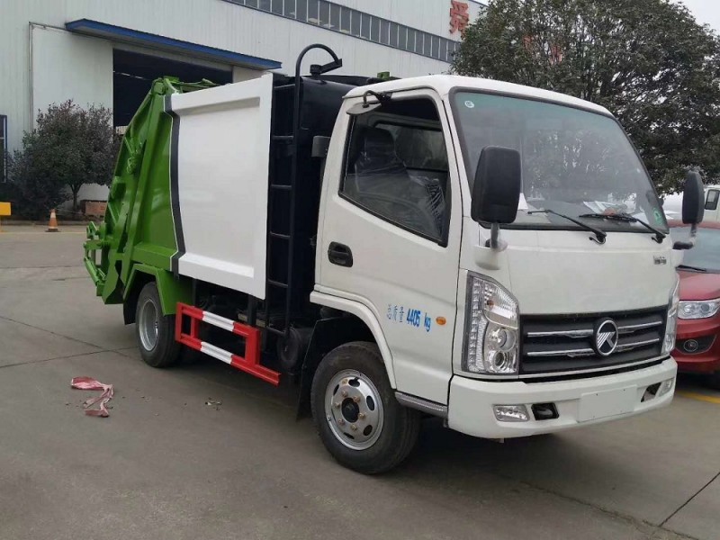 凱馬藍牌4方壓縮垃圾車