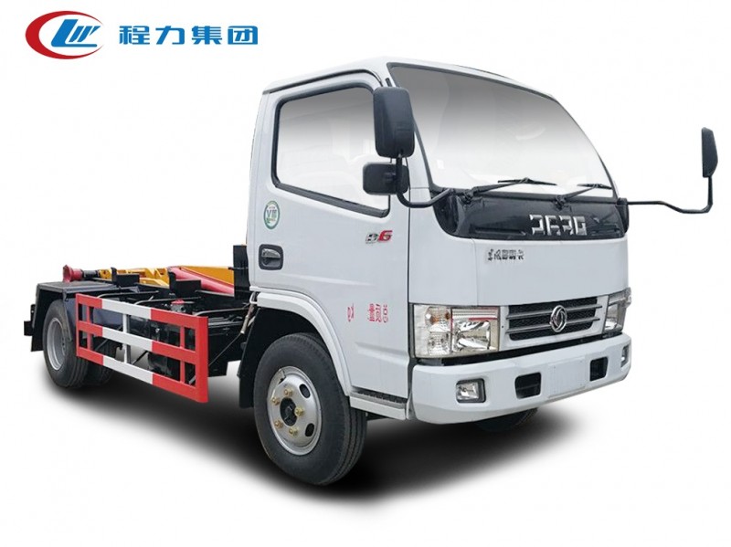 東風(fēng)多利卡5方勾臂垃圾車