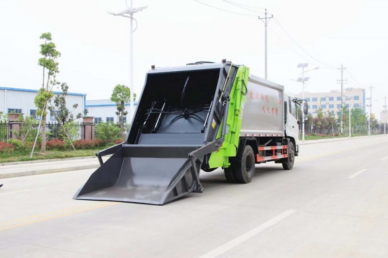 東風(fēng)D9壓縮垃圾車(chē)(10-12方)