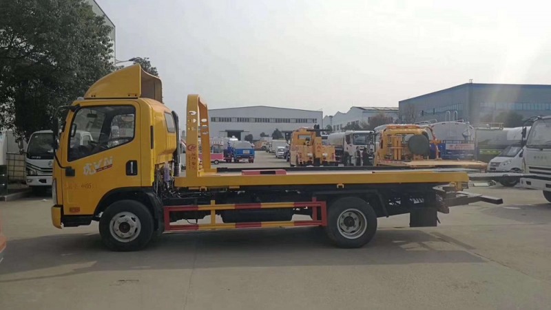 解放虎V藍(lán)牌一拖二清障車