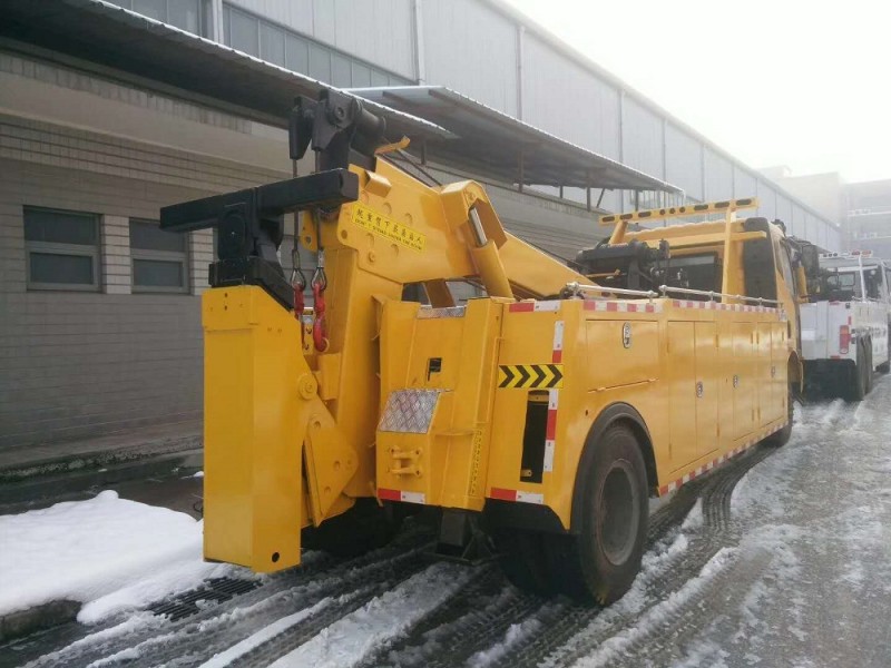 解放單橋拖吊聯體（一托一）清障車