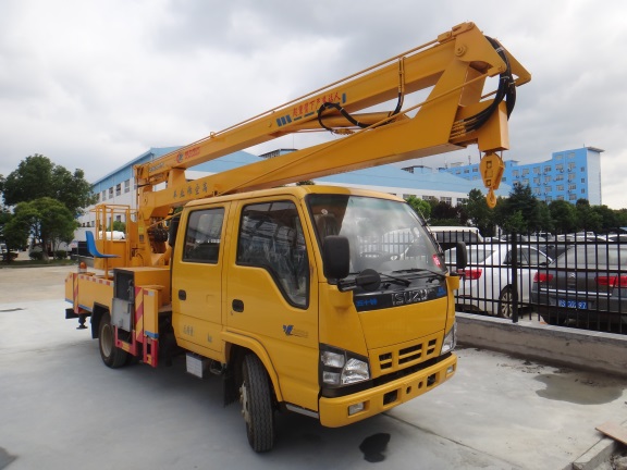 五十鈴雙排座16米高空作業車圖片