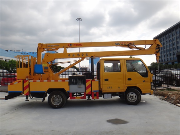 五十鈴雙排座16米高空作業車圖片