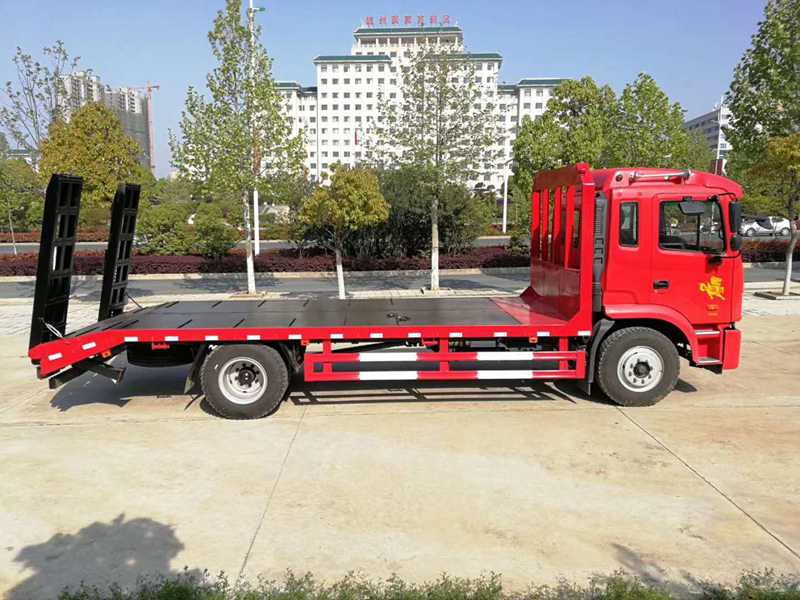 江淮單橋平板運輸車 江淮單橋平板運輸車圖片