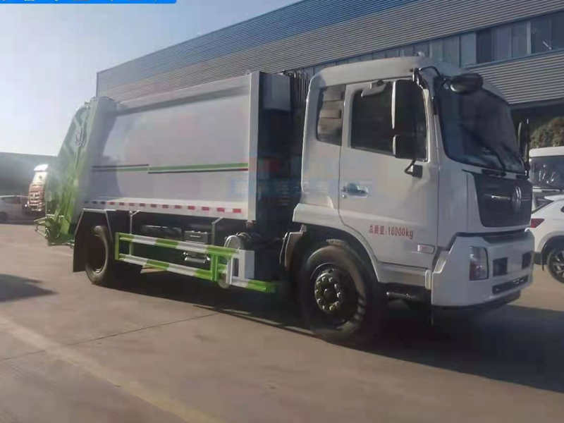 東風(fēng)天錦10-14方壓縮式垃圾車