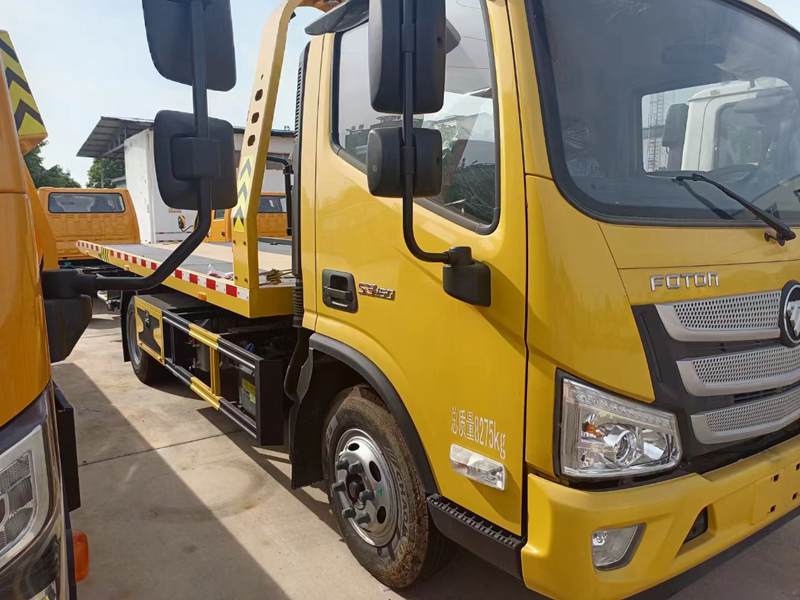 重汽豪沃藍牌清障車